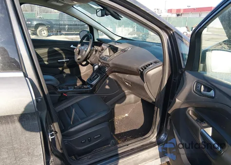 2017 Ford C-Max Hybrid Titanium z USA, uszkodzony, nr VIN 1FADP5DU3HL113674